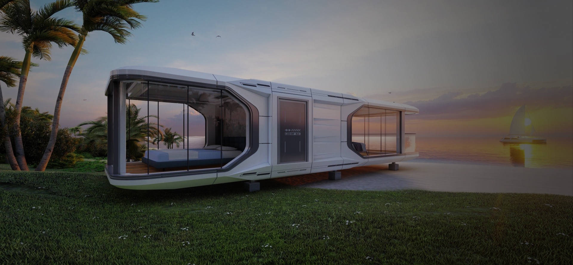 Luxury capsule homes