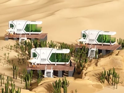 Luxury modular capsule homes – X50